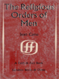 The Religious Orders Of Men