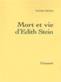 Mort Et Vie D'Edith Stein