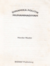 Dinamika Politik Muhammadiyah