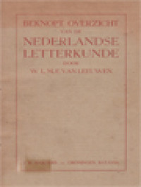 Image of Beknopt Overzicht Van De Nederlamdse Letterkunde