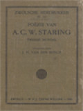 Poëzie Van A.C.W. Staring II