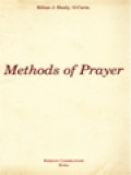 Methods Of Prayer In The Directory Of The Carmelite Reform Of Touraine