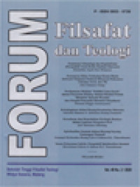 Forum Filsafat dan Teologi: Dominasi Teknologi dan Kapitalisme (Perspektif Teori Kritis Herbert Marcuse); Fenomena Iklan Terhadap Kaum Muda (Sebuah Tinjauan Pastoral Menurut Dokumen Christus Vivit, Art. 79); Perdamaian Melalui 