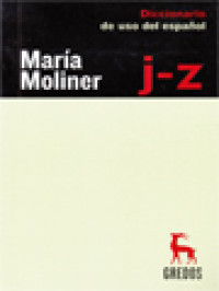 Image of Diccionario De Uso Del Español (J-Z)