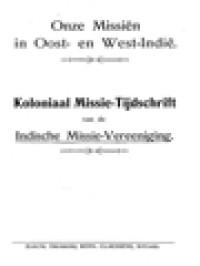 Image of Onze Missiën In Oost-En West-Indië: Koloniaal Missie-Tijdschrift Van De Indische Missie-Vereeniging