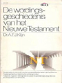 Image of De Wordingsgeschiedenis Van Het Nieuwe Testament