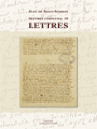 Image of Oeuvres Complètes 10: Lettres