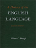 A History Of The English Language