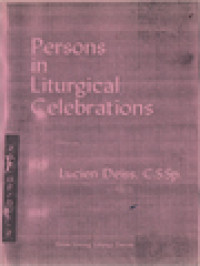 Persons In Liturgical Celebrations