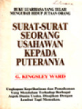 Surat-Surat Seorang Usahawan Kepada Puteranya: Ungkapan Keprihatinan Dan Pemahaman Yang Mendalam Terhadap Berbagai Aspek Dunia Usaha