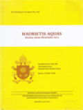 Haurietis Aquas (Kamu Akan Menimba Air): Ensiklik Paus Pius XII Tentang Devosi Kepada Hati Kudus Yesus