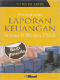 Image of Memahami Laporan Keuangan Sesuai IFRS Dan PSAK