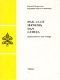 Hak Asasi Manusia Dan Gereja: Refleksi Historis Dan Teologis