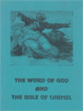 The Word Of God And The Rule Of Carmel