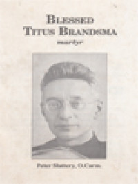 Blessed Titus Brandsma Martyr