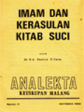 Imam Dan Kerasulan KItab Suci