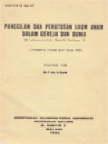 Panggilan Dan Perutusan Kaum Awam Dalam Gereja Dan Dunia - 20 Tahun Setelah Konsili Vatikan II (Lineamenta Sinode Para Uskup 1986)