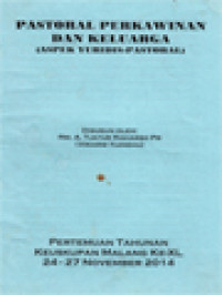 Pastoral Perkawinan Dan Keluarga (Aspek Yuridis-Pastoral)