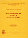 Metodologia Nella Spiritualità