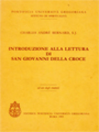 Introduzione Alla Lettura Di San Giovanni Della Croce