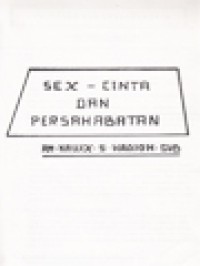 Image of Sex Cinta Dan Persahabatan - Kemiskinan, Ketaatan, Kemurnian