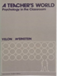 Image of A Teacher's World: Psychology In The Classroom