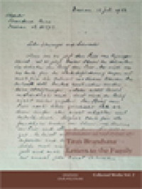 Image of Letters To The Family / Elisabeth Hense, Joseph Chalmers (Edited)