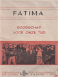 Fatima: Boodschap Voor Onze Tijd