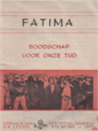Image of Fatima: Boodschap Voor Onze Tijd