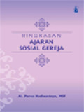 Ringkasan Ajaran Sosial Gereja