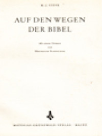 Auf Den Wegen Der Bibel