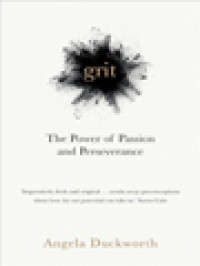 Grit: The Power Of Passion And Perseverance