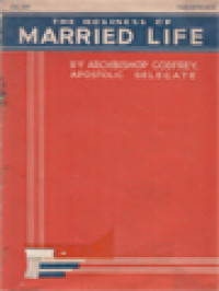 Image of The Holiness Of Married Life