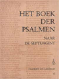 Image of Het Boek Der Psalmen Naar De Septuagint