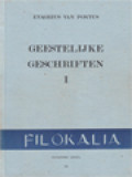 Geestelijke Geschriftrn I: Filokalia