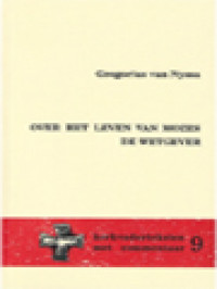 Image of Over Het Leven Van Mozes De Wetgever