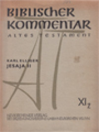 Image of Biblischer Kommentar: Altes Testament - XI.2, Jesaja II (40,18-41,20)