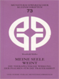 Image of Meine Seele Weint: Die Therapeutische Wirkung Der Psalmen Für Die Trauerarbeit