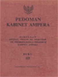Image of Pedoman Kabinet Ampera - Buku III