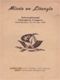 Image of Missie En Liturgie - Internationaal Liturgisch Congres, Uden-Nijmegen, 12-19 Sept. 1959