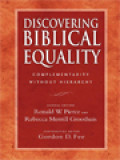 Discovering Biblical Equality: Complementarity Without Hierarchy / Rebecca Merrill Groothuis, Ronald W. Pierce (Edited)