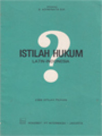 Image of Istilah Hukum: Latin-Indonesia - 2388 Istilah Pilihan