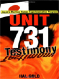 Image of Japan's Wartime Human Experimentation Program Unit 731 Testimony