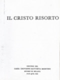 Il Cristo Risorto Discorsi Del Card. Giovanni Battista Montini Duomo Di Milano 21-22 Aprile 1962