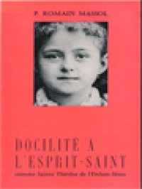 Docilité à l'Esprit Saint Comme Sainte Thérèse de l’Enfant Jésus