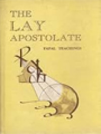 Image of The Lay Apostolate (Papal Teachings)