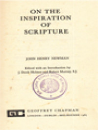 Image of On The Inspiration Of Scripture