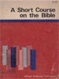 A Short Course On The Bible