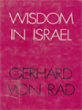 Wisdom In Israel