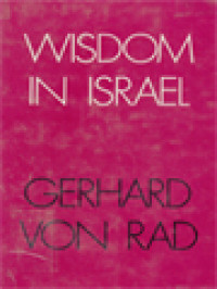 Wisdom In Israel